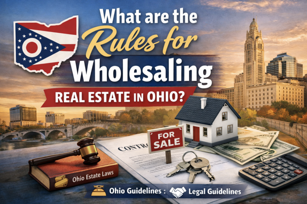 Ohio Real Estate Wholesaling Rules