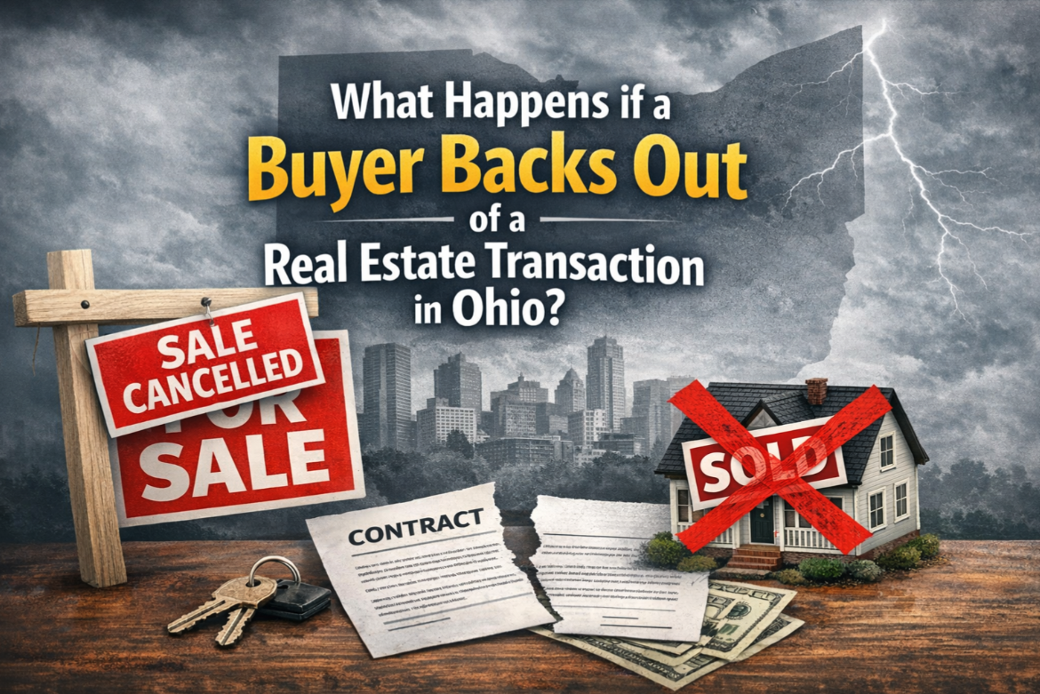 Ohio Real Estate: When a Buyer Backs Out 