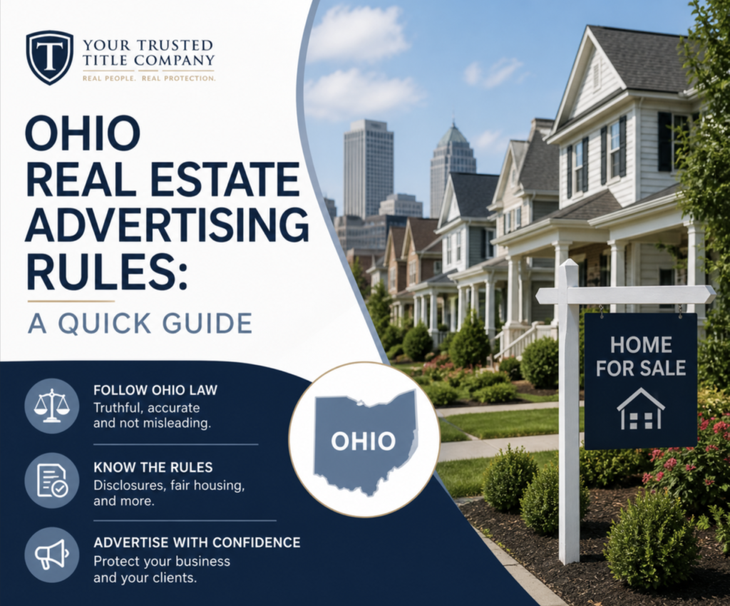 Ohio Real Estate Advertising Rules