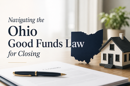 Understanding the Ohio Good Funds Law for Closing
