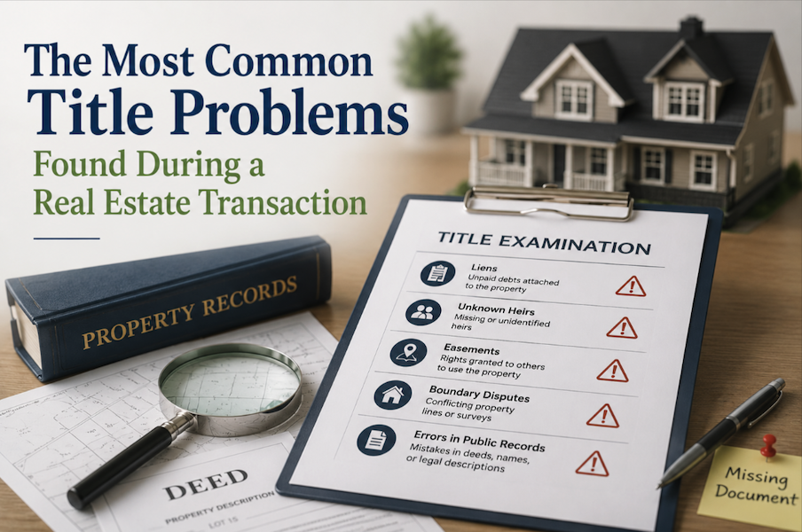 common real estate problems