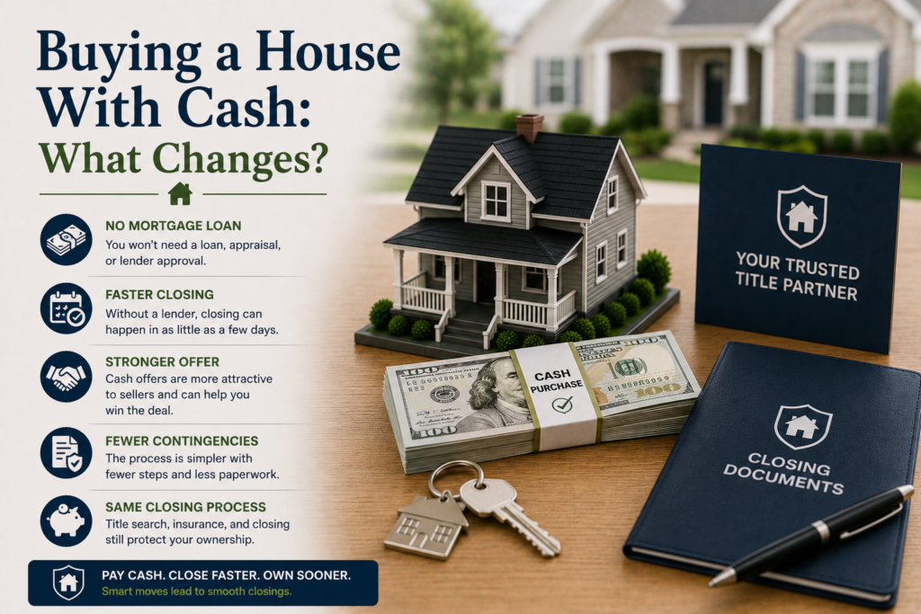 Buying a House With Cash: What Changes?
