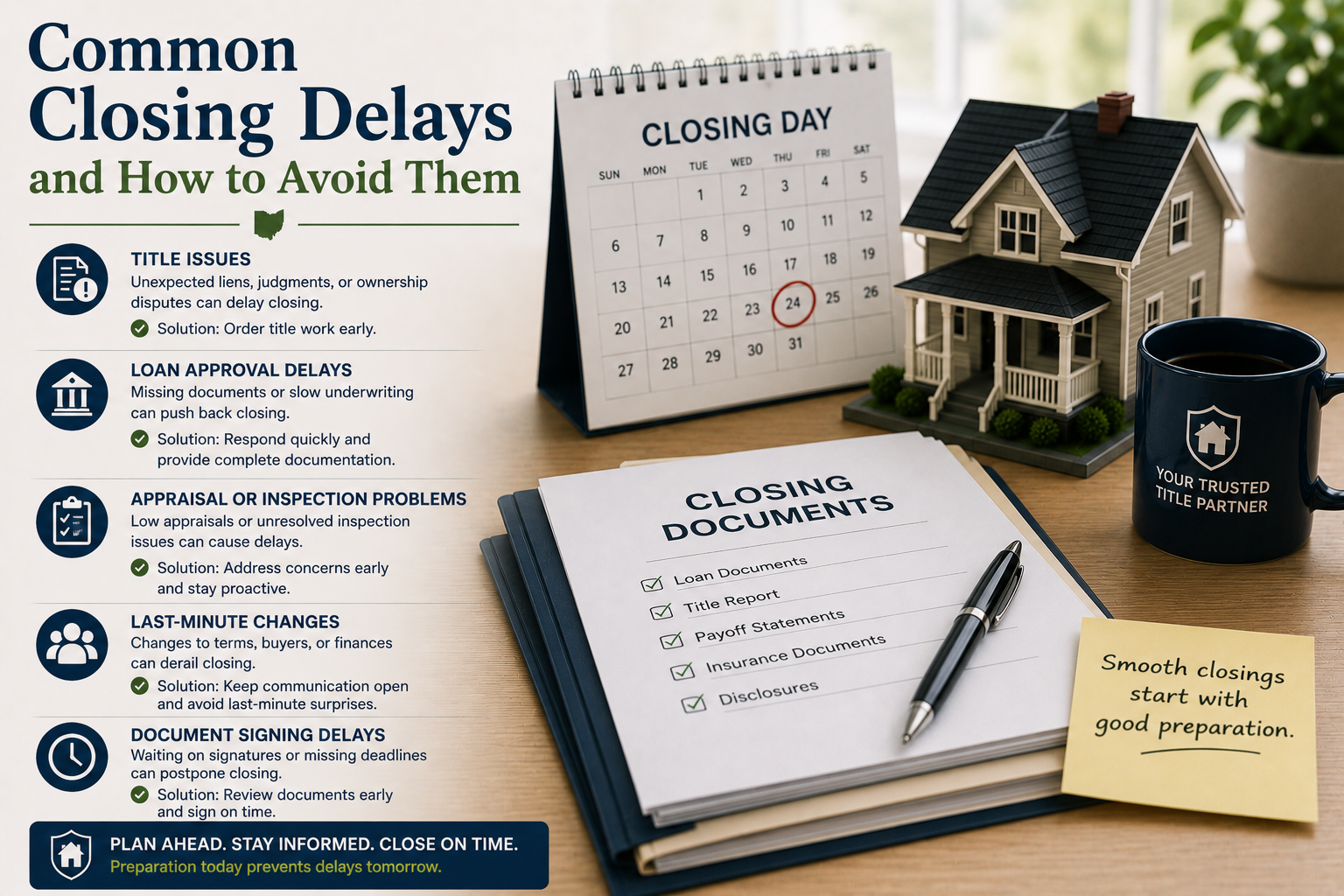 Common Closing Delays and How to Avoid Them