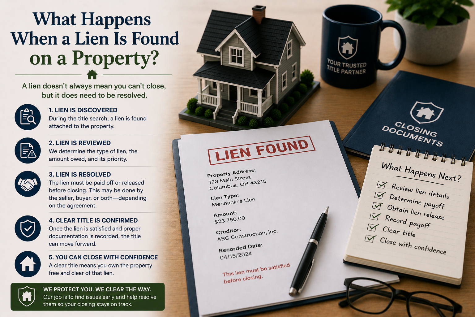 What Happens When a Lien Is Found on a Property?