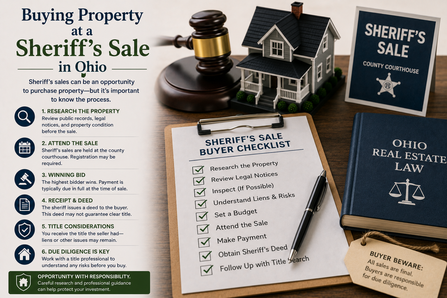 Buying Property at a Sheriff's Sale in Ohio